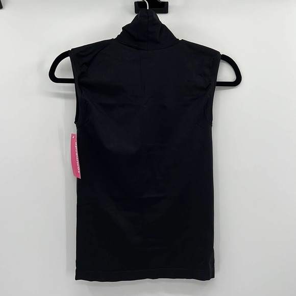 New! Commando Butter Tee Sleeveless Turtleneck - Black - L/XL - Picture 8 of 9